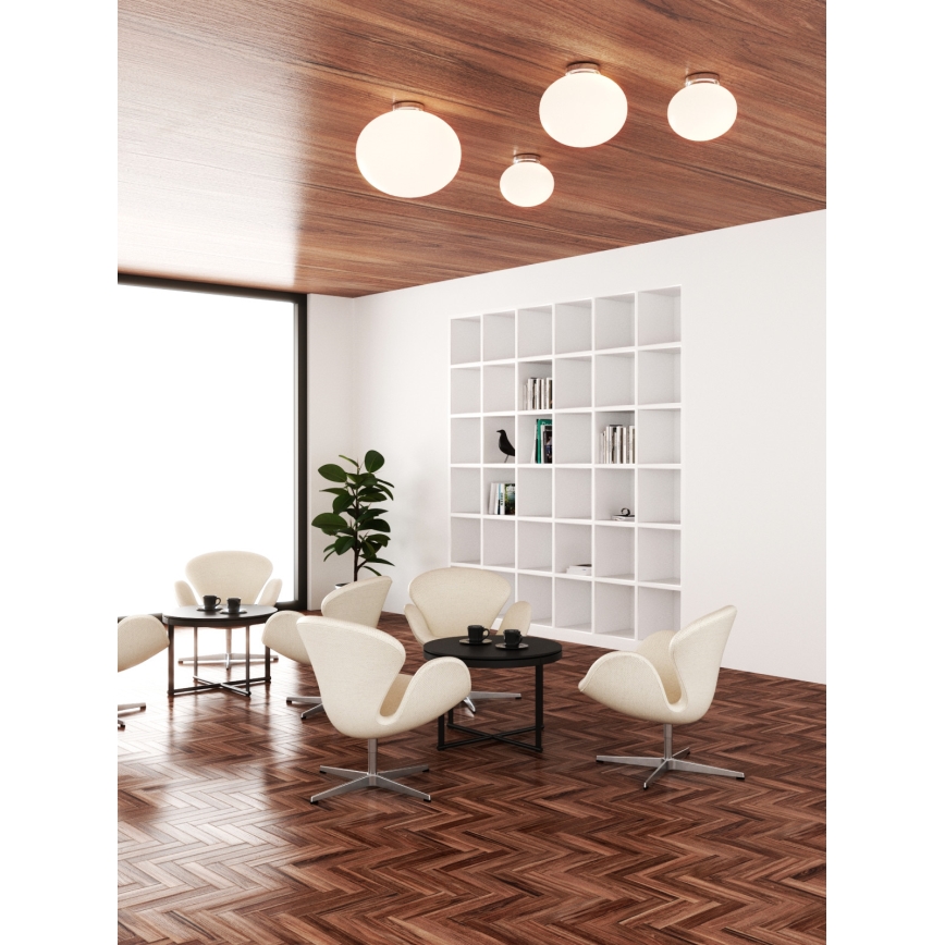 Open Design OR81145 - Stropno svjetlo PALLA 1xE14/8W/230V Ø 24 cm sjajni krom