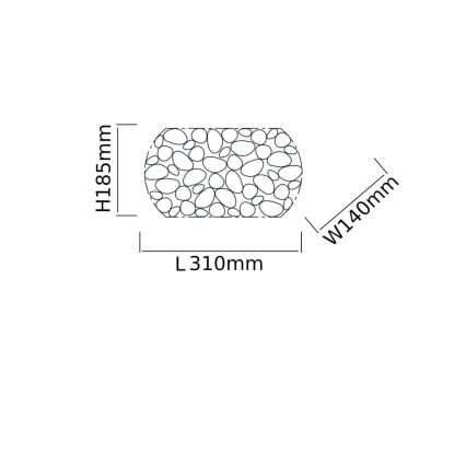 Open Design OR81473 - Zidna svjetiljka CARERA 1xG9/7W/230V sjajni krom