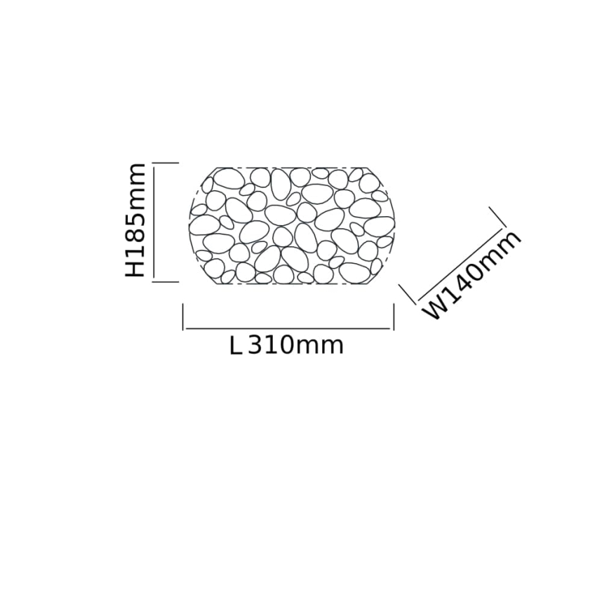 Open Design OR81473 - Zidna svjetiljka CARERA 1xG9/7W/230V sjajni krom