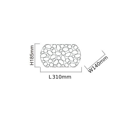 Open Design OR81480 - Zidna svjetiljka CARERA 1xG9/7W/230V ružičasto zlato