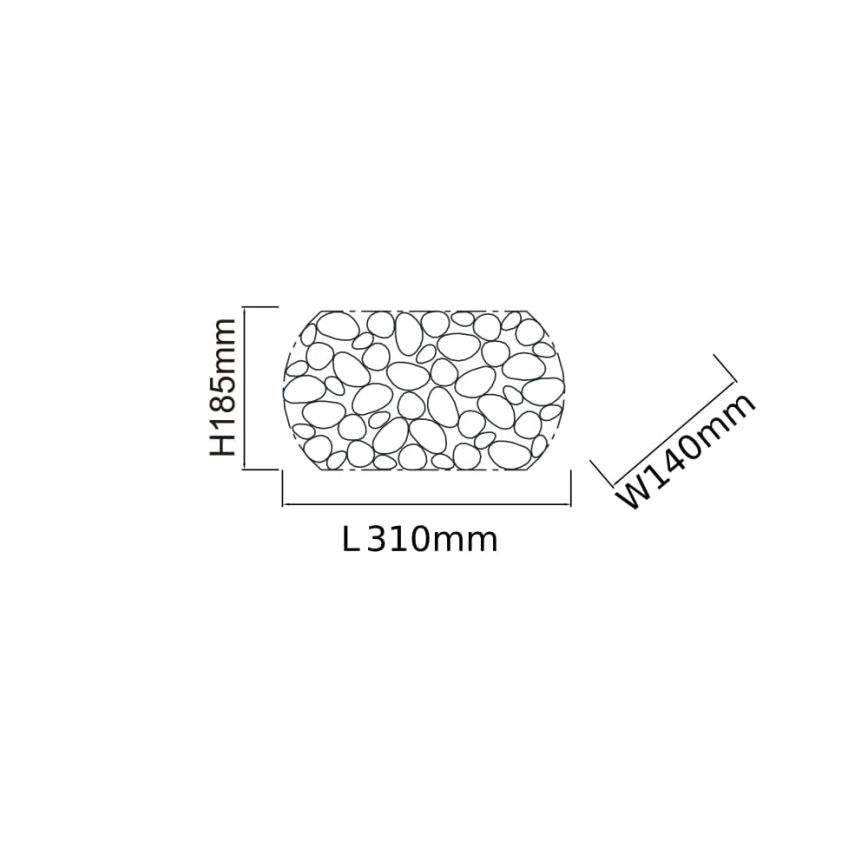 Open Design OR81480 - Zidna svjetiljka CARERA 1xG9/7W/230V ružičasto zlato
