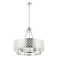Open Design OR84375 - Luster na lancu VERNO 6xE14/12W/230V polirani krom