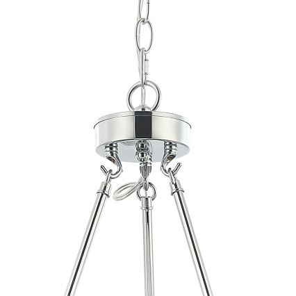 Open Design OR84375 - Luster na lancu VERNO 6xE14/12W/230V polirani krom