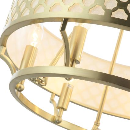 Open Design OR84382 - Luster na lancu VERNO 6xE14/12W/230V mesing
