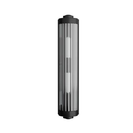Open Design OR84498 - Kupaonska zidna svjetiljka FUMI 2xG9/8W/230V IP44 crna