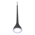 Open Design OR84795 - LED luster na sajli CRIMA LED/7W/230V crna