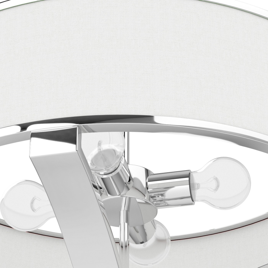 Open Design OR84801 - Luster na štapu GERDO 4xE27/12W/230V sjajni krom/bijela