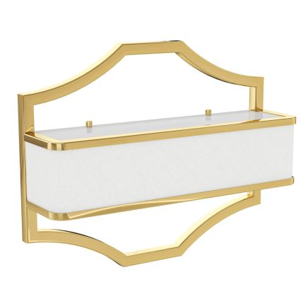 Open Design OR84832 - Zidna svjetiljka GERDO 2xE14/12W/230V zlatna/bijela