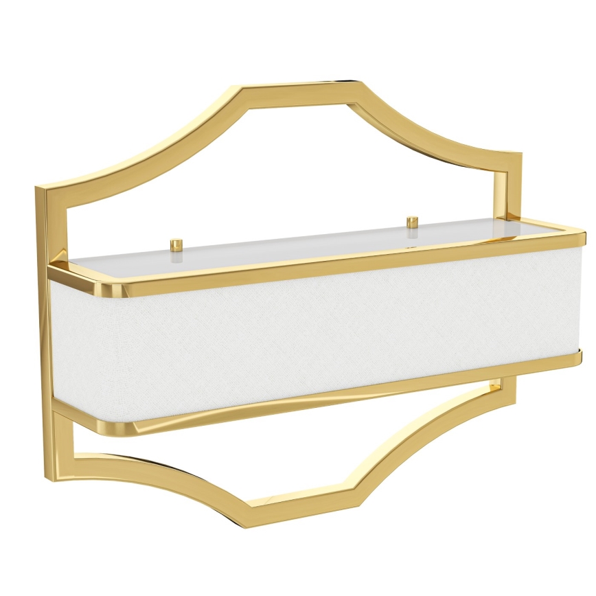 Open Design OR84832 - Zidna svjetiljka GERDO 2xE14/12W/230V zlatna/bijela