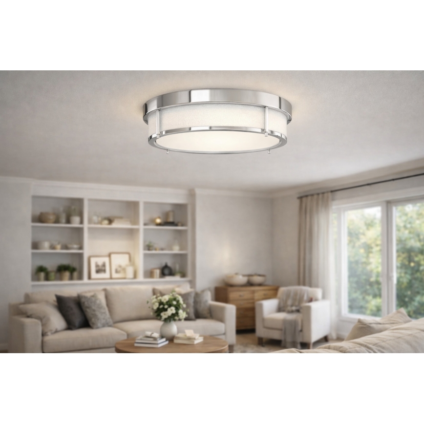 Open Design OR84948 - Stropna svjetiljka ROMI 3xE14/12W/230V Ø 40 cm sjajni krom