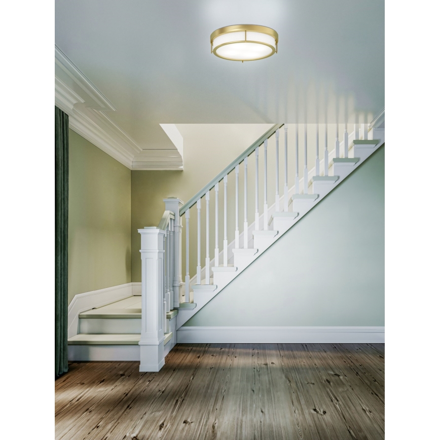 Open Design OR84955 - Stropna svjetiljka ROMI 3xE14/12W/230V Ø 40 cm mesing