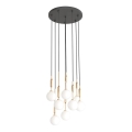 Open Design OR85334 - Luster na lanku ERO 8xG9/8W/230V zlatni