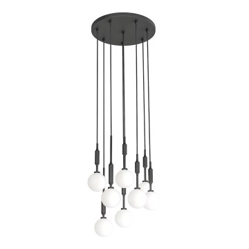 Open Design OR85341 - Luster na sajli ERO 8xG9/8W/230V crna