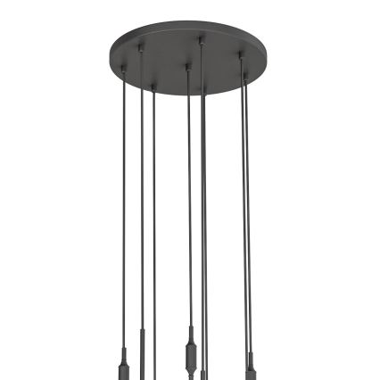 Open Design OR85341 - Luster na sajli ERO 8xG9/8W/230V crna