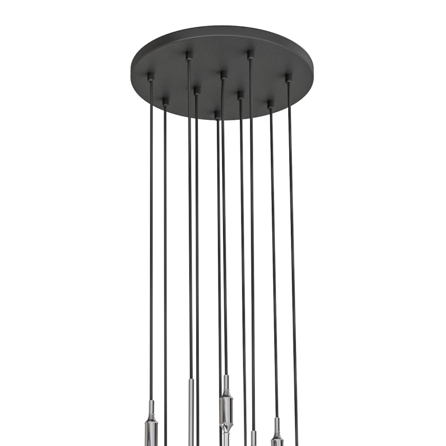 Open Design OR85358 - Luster na sajli ERO 10xG9/8W/230V sjajni krom