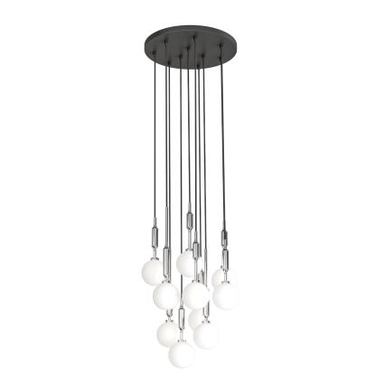 Open Design OR85358 - Luster na sajli ERO 10xG9/8W/230V sjajni krom
