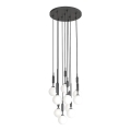 Open Design OR85372 - Ovjesni luster na sajli ERO 10xG9/8W/230V crni