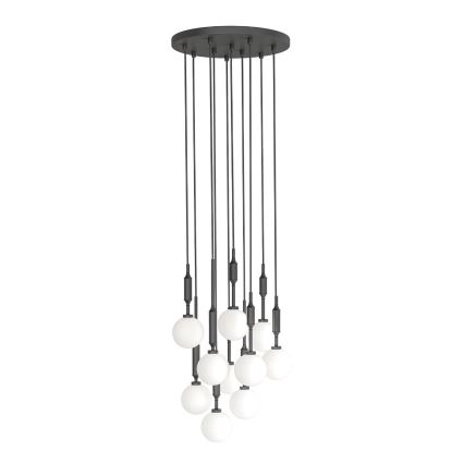 Open Design OR85372 - Ovjesni luster na sajli ERO 10xG9/8W/230V crni