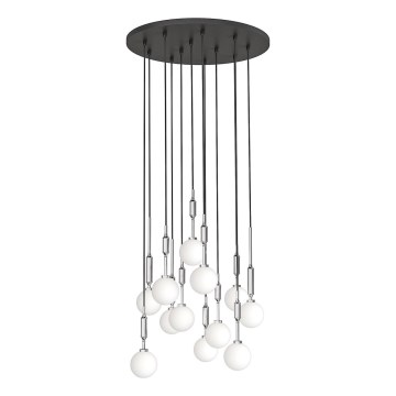 Open Design OR85389 - Luster na sajli ERO 12xG9/8W/230V sjajni krom