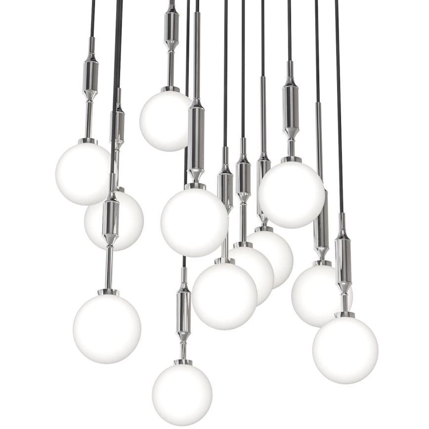 Open Design OR85389 - Luster na sajli ERO 12xG9/8W/230V sjajni krom