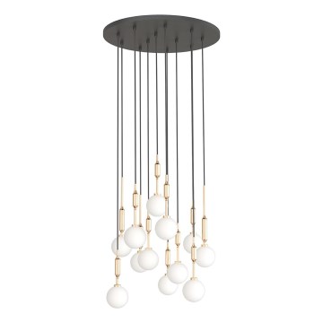 Open Design OR85396 - Luster ERO na sajli 12xG9/8W/230V zlatna