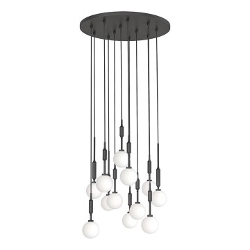 Open Design OR85402 - Luster na sajli ERO 12xG9/8W/230V crni