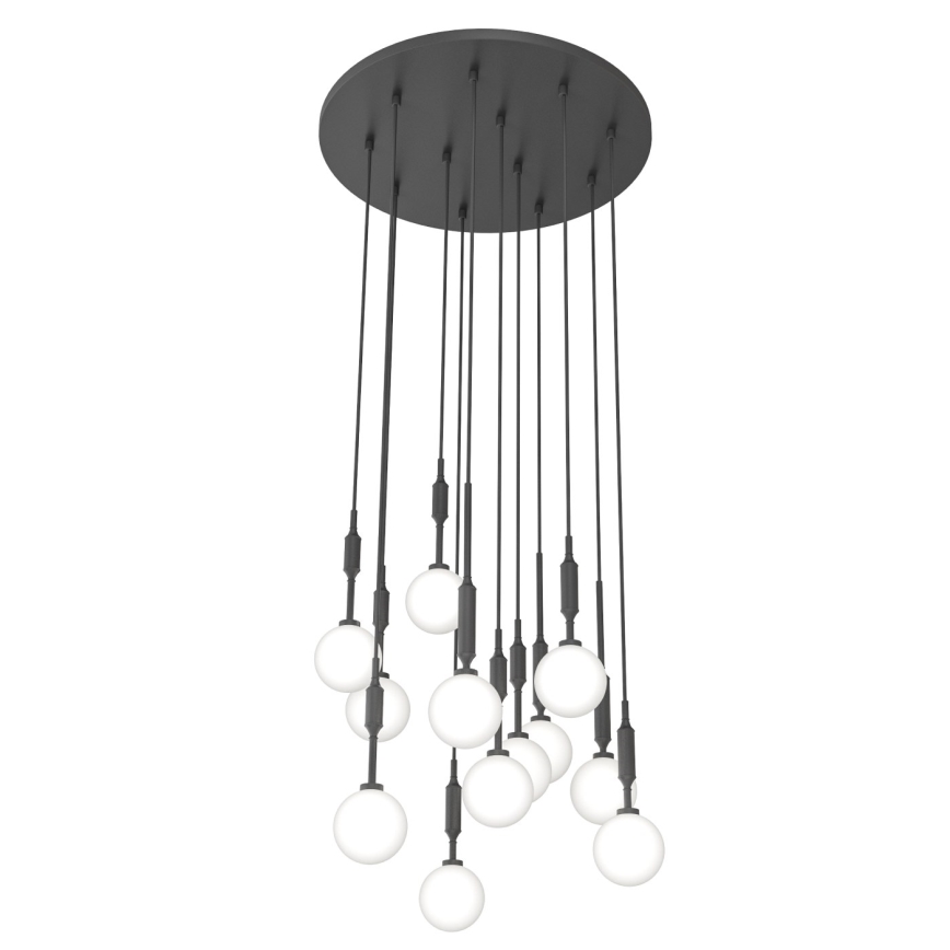 Open Design OR85402 - Luster na sajli ERO 12xG9/8W/230V crni