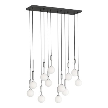 Open Design OR85440 - Luster na sajli ERO 12xG9/8W/230V sjajni krom
