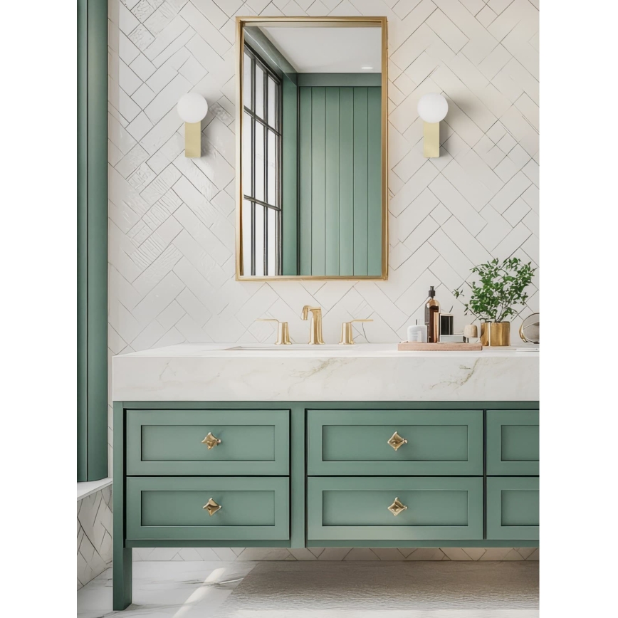 Open Design OR85532 - Kupaonsko zidno svjetlo BOLETTA 1xG9/8W/230V IP44 mesing