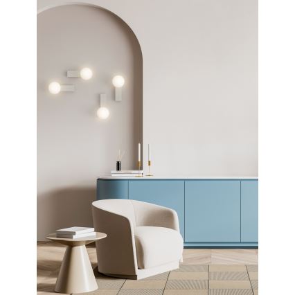 Open Design OR85549 - Kupaonska zidna svjetiljka BOLETTA 1xG9/8W/230V IP44 bež