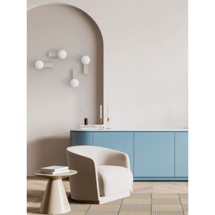 Open Design OR85549 - Kupaonska zidna svjetiljka BOLETTA 1xG9/8W/230V IP44 bež