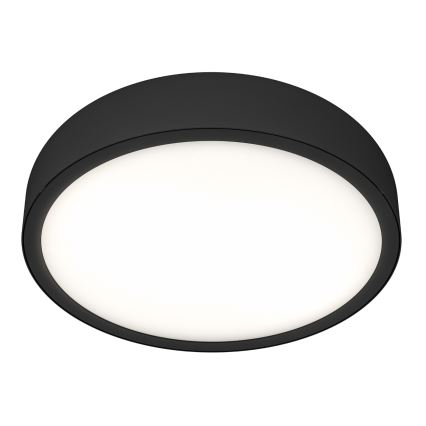 Open Design OR85921 - LED stropna svjetiljka CEDRONE LED/14W/230V 3000/4500/6500K Ø 22 cm crna