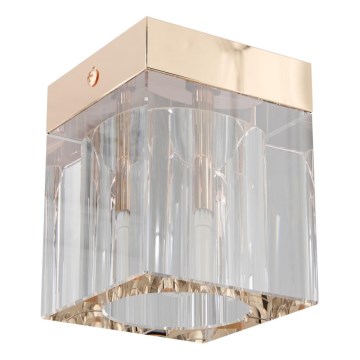 Open Design OR86188 - Reflektor CUBO 1xG9/8W/230V prozirno/ružičasto zlato