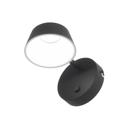 Open Design OR86522 - LED zidna svjetiljka TIMO LED/6W/230V 3000/4500/6500K crna