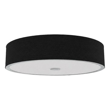 Open Design OR86560-Stropna svjetiljka ZALINDRO 4xE27/15W/230V prom. 54,5 cm crna/krom