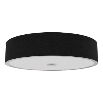 Open Design OR86577 - Stropna svjetiljka ZALINDRO, 6x E27 / 15 W / 230 V, promjer 74,5 cm, crna/krom