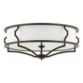 Open Design OR86614 - Stropna svjetiljka STESSO 6xE27/12W/230V, promjer 85 cm, smeđa