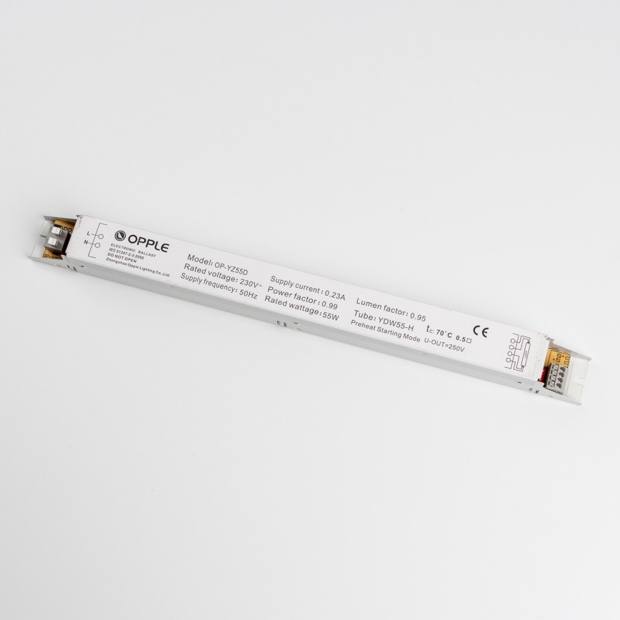 OPPLE 03309 - Električni balast za fluorescentnu žarulju PLH V2.0 55W YZ 55D