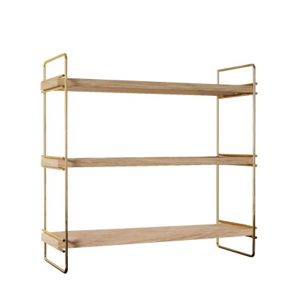 Organizator polica 45x40 cm zlatna/smeđa