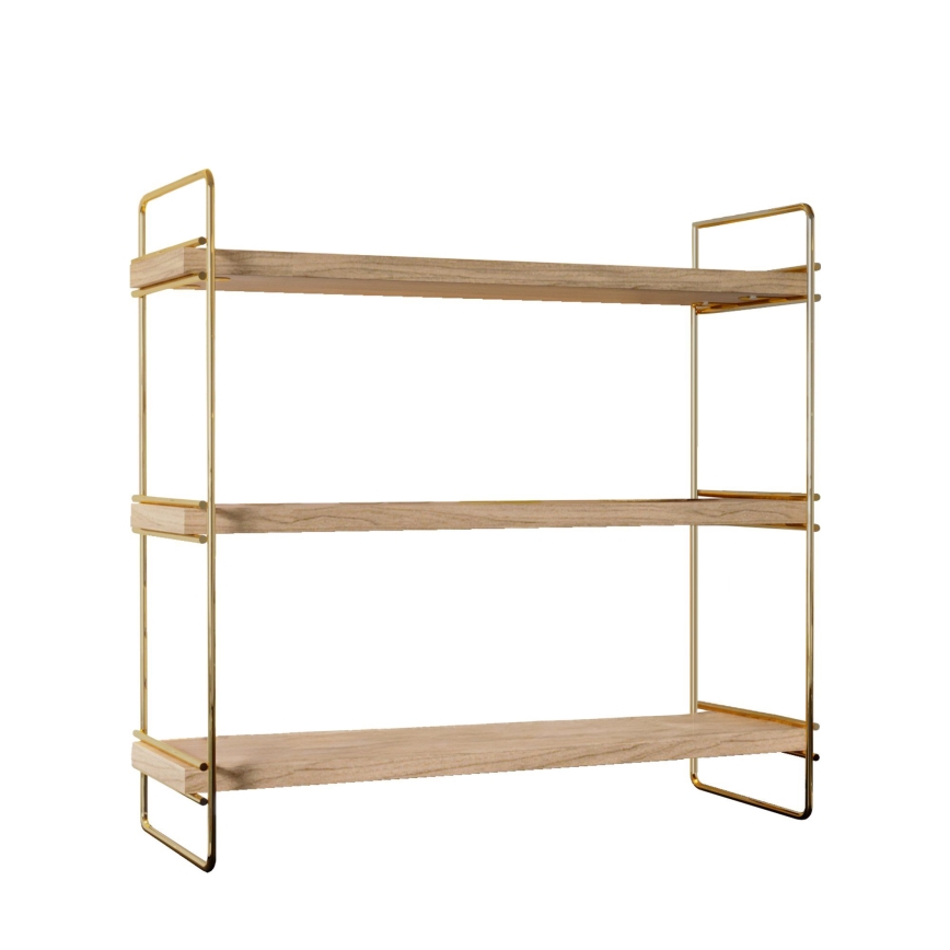 Organizator polica 45x40 cm zlatna/smeđa