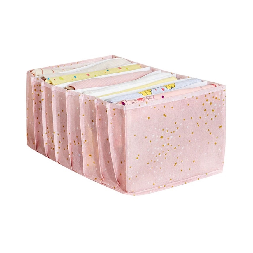 Organizator za ormar 37,5x24,5x17,5 cm ružičasta