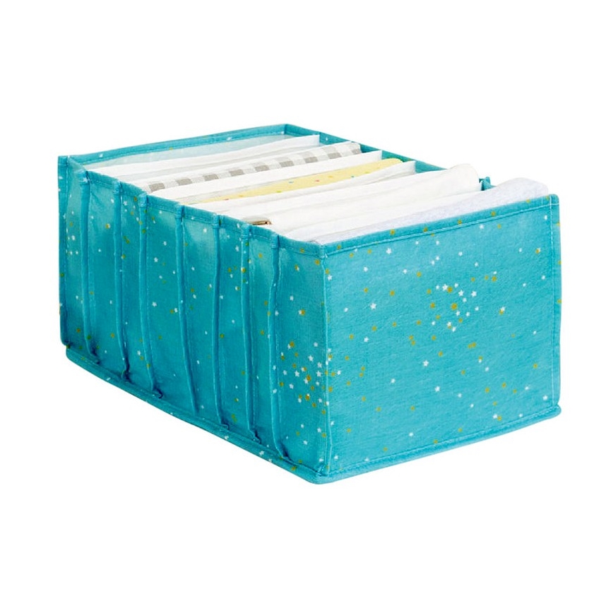 Organizator za ormar 40x15x14 cm tirkizna