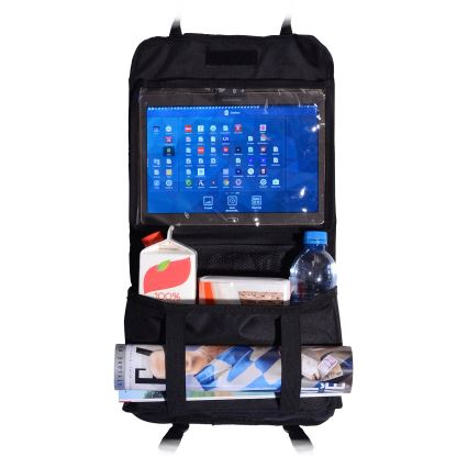 Organizator za prednje sjedalo 53x28 cm crna