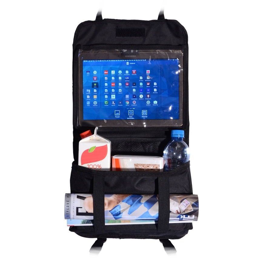 Organizator za prednje sjedalo 53x28 cm crna