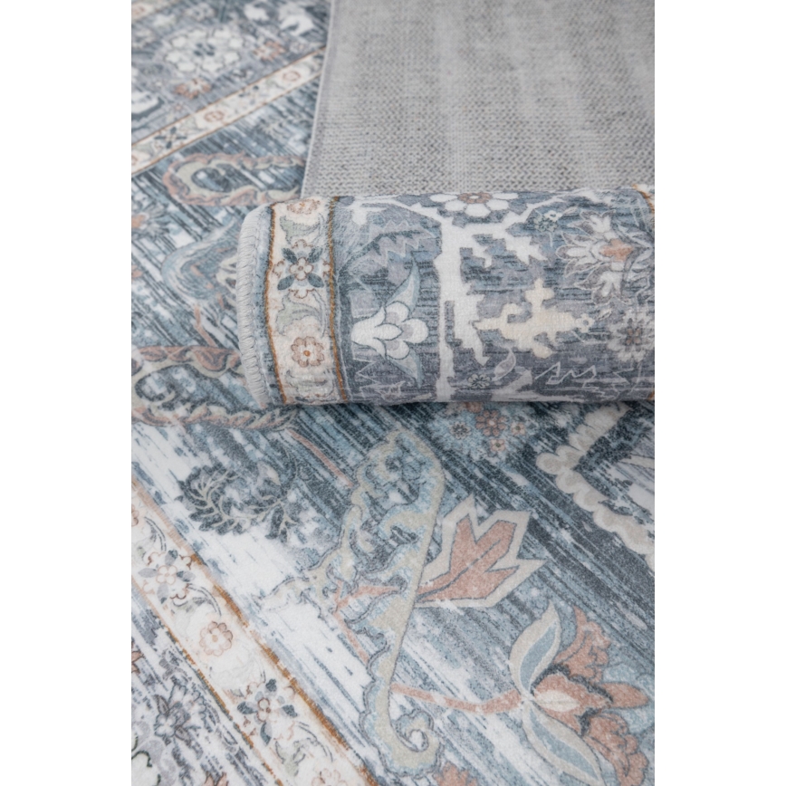 Orijentalni tepih DOVE-VINTAGE 120x170 cm 2600 g/m2 sivi
