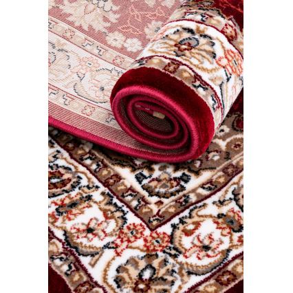 Orijentalni tepih DUBAI 120x170 cm 2300 g/m2 crvena