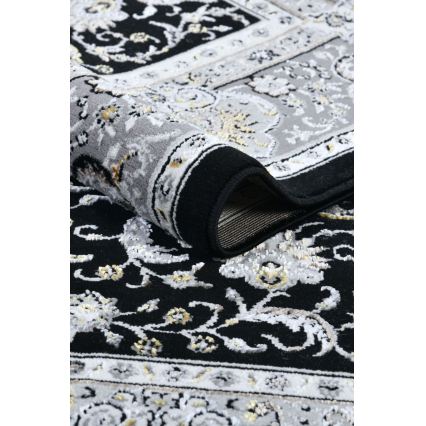Orijentalni tepih GRECE 120x170 cm 2150 g/m2 crna/siva/bijela