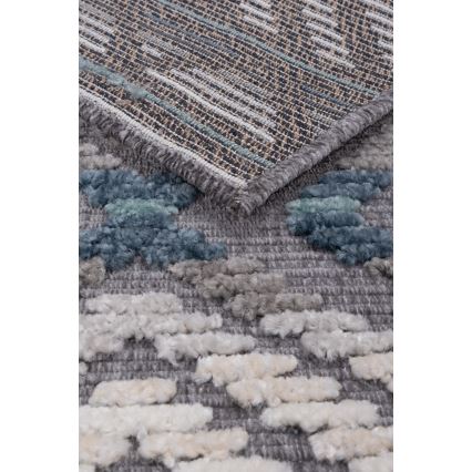 Orijentalni tepih NEPAL 160x230 cm plava/siva/krem