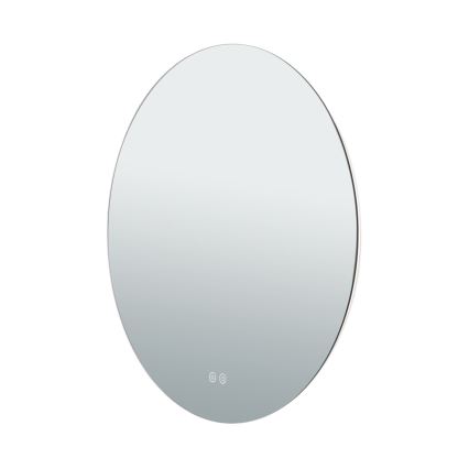 LED Kupaonsko grijano zidno ogledalo s pozadinskim osvjetljenjem FOCUS LED/25W/230V 3000/4200/6000K pr. 60 cm IP44