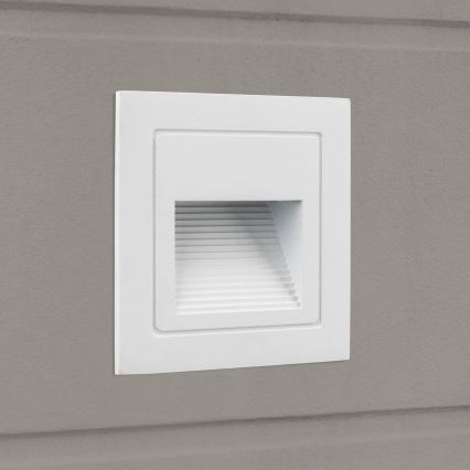 LED Ugrađena svjetiljka LORO LED/2W/230V IP65 bijela